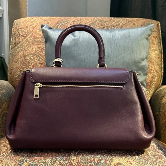 Coach Rogue Slouchy in Merlot - Picture 2 of 10